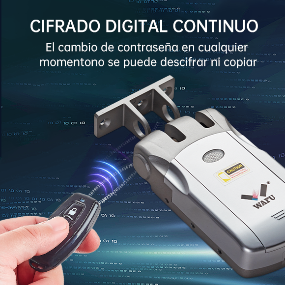 WF-019 encriptación con código rodante anti-hackeo