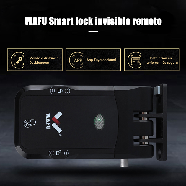 WF-026 instalación interior con desbloqueo remoto y App