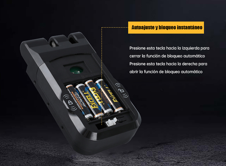 WF-026 interruptor DIP para auto-bloqueo