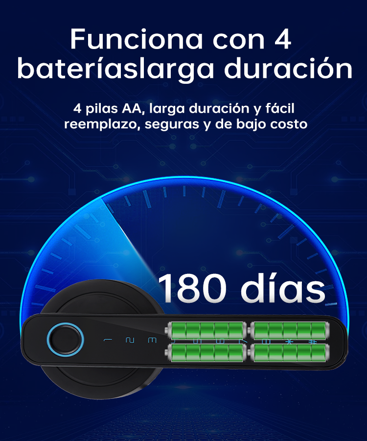 WF-F3 4 × pilas AAA con duración de 180 días