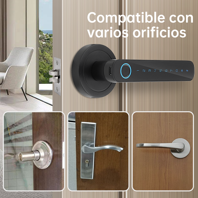 WF-F4 reemplazo directo de cerradura antigua sin taladro