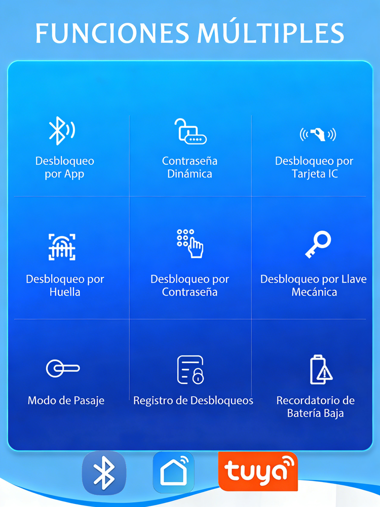 WF-F6 lista de funciones múltiples en la App