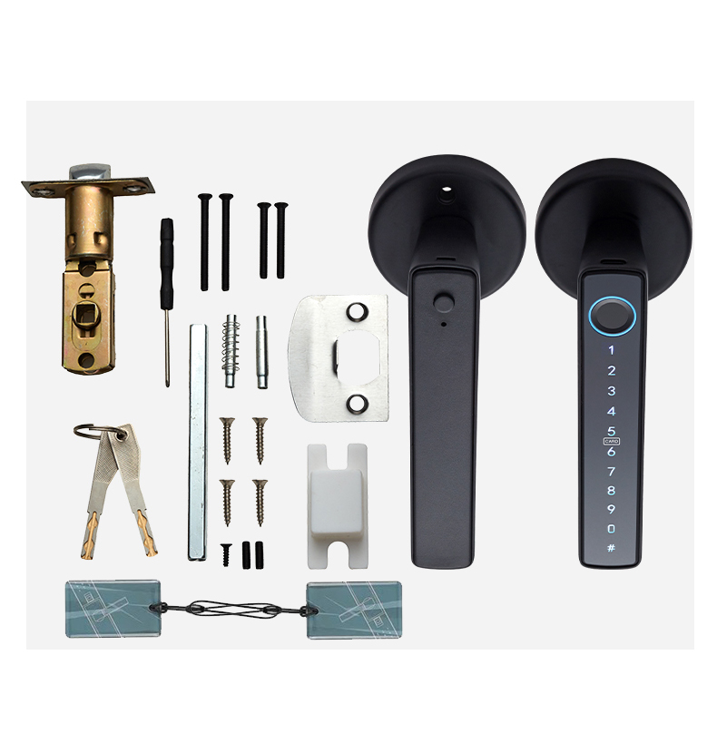 WF-F6 instalación con eje cortado para puertas de 35-55 mm de grosor