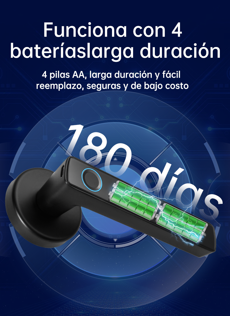 WF-F8 4 × pilas AAA con recordatorio de batería baja