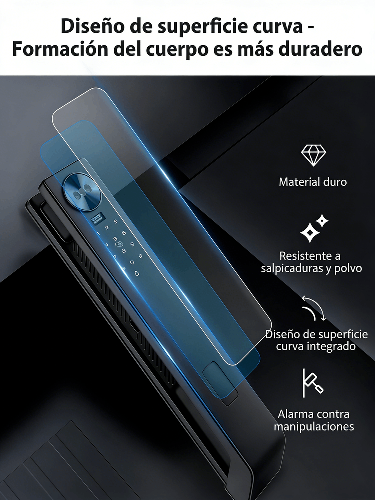 WF-MY6 cuerpo curvo unibody, alarma anti-manipulación y a prueba de polvo