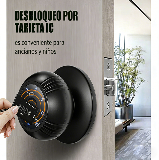 WF-Q7 desbloqueo con tarjeta IC apto para mayores y niños