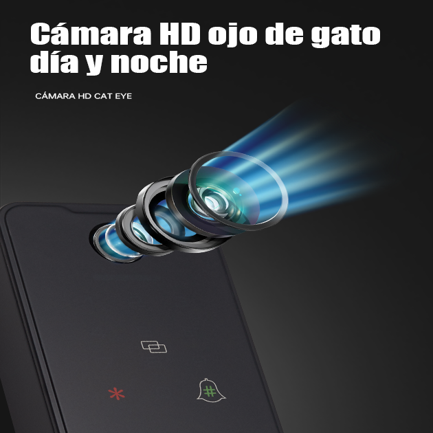 WF-X8 desbloqueo por huella digital con un toque