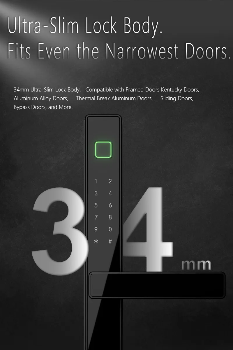 WAFU WF-V2 — cuerpo ultra-delgado 34 mm