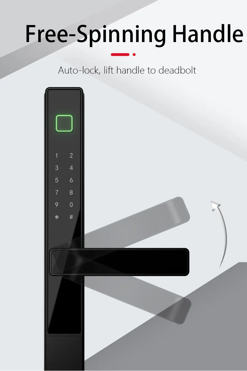 WAFU WF-V2 cerradura inteligente — vista principal del producto