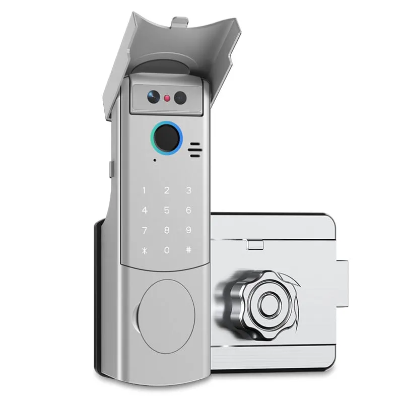 WF-014 Cerradura Inteligente con Mirilla 3D y Reconocimiento Facial