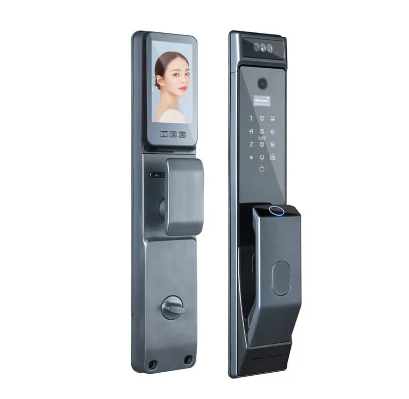 Apariencia de Cerradura WF-MY4 con Mirilla Visual 3D